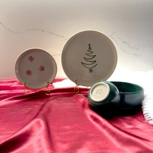 Feliz Navidad - Festive Snowflake - Assorted set of 4