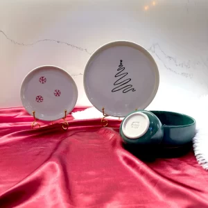 Feliz Navidad - Holiday Snowflake - Assorted set of 4