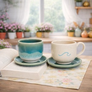 Piña Colada - Tea cup set