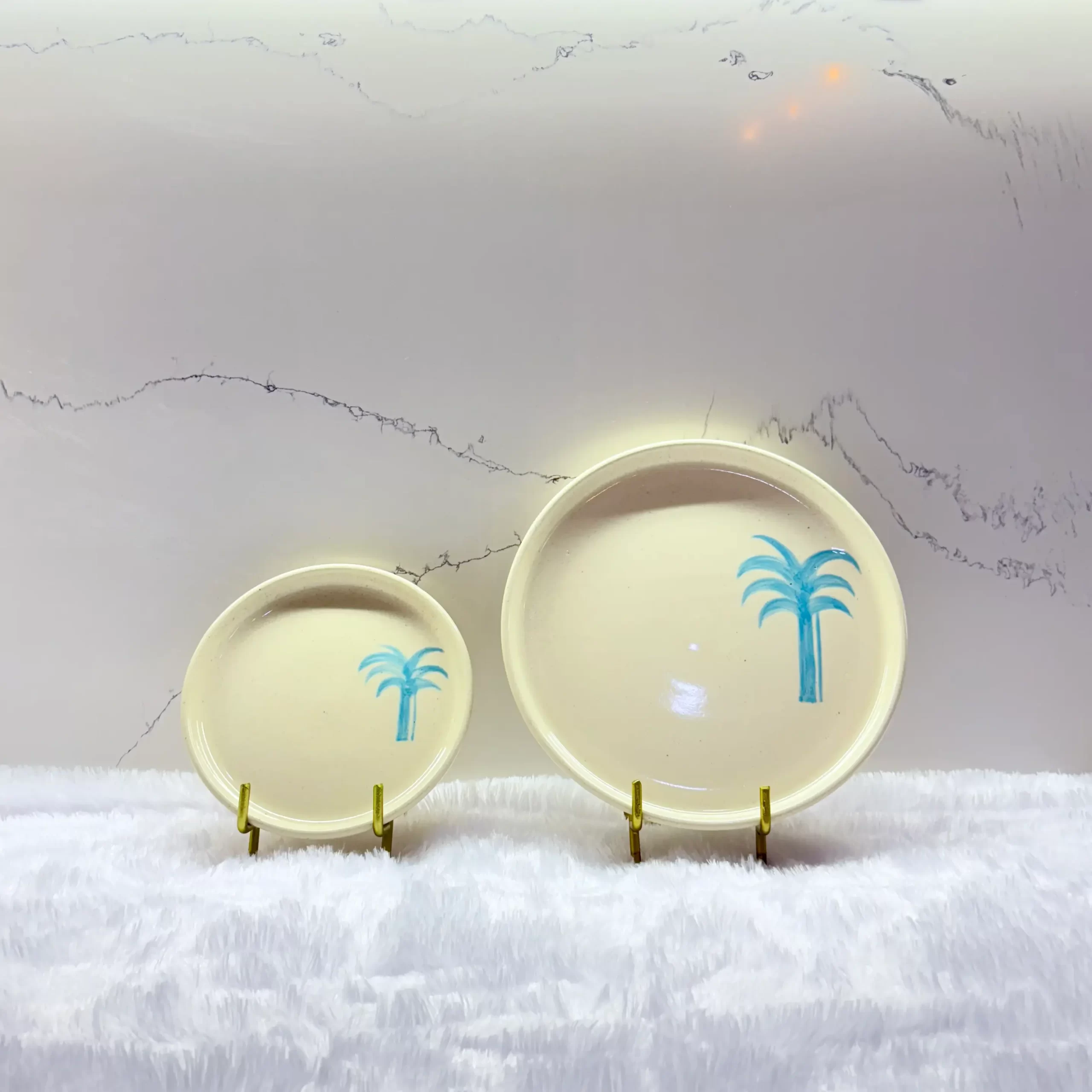 Piña Colada - Bahama mama plate set